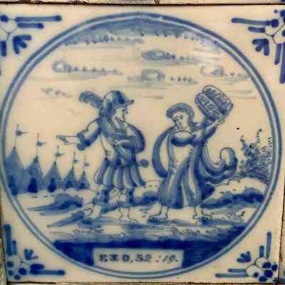 Tile, The Netherlands, possibly Utrecht, 1740-60