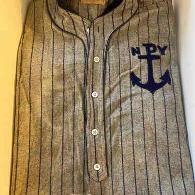 Wilson & Co., baseball shirt (Portsmouth Navy Yard, Chicago, 1920-25