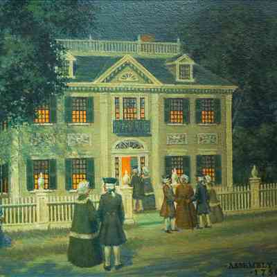 H. M. S. Harlow, Assembly House 1750, 1936-45