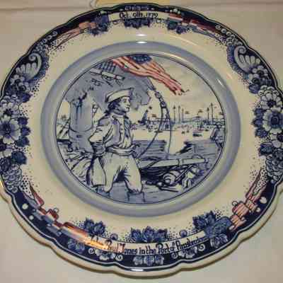 Plate (John Paul Jones), Holland, 20th century