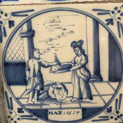 Tile, The Netherlands, possibly Utrecht, 1740-60