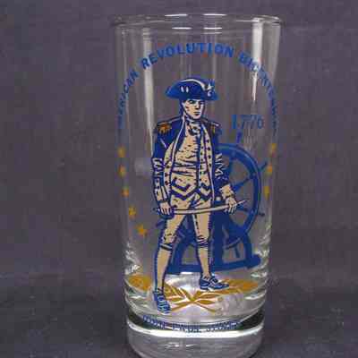 Souvenir drinking glass (John Paul Jones), America, ca. 1976