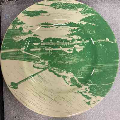 Syracuse China, souvenir plate (Wentworth by the Sea), Syracuse, N.Y., 1954