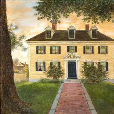 Mary E.B. Miller, Richard Shortridge House on Deer Street, Portsmouth, New Hampshire, 1904