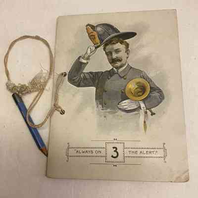 Dance card, 1895