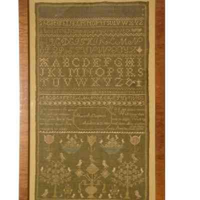 Mary Augusta Shapleigh, sampler, 1831