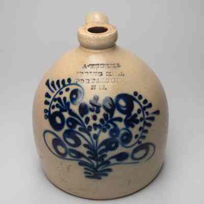 Jug (A. Tucker), New England, 1850-70