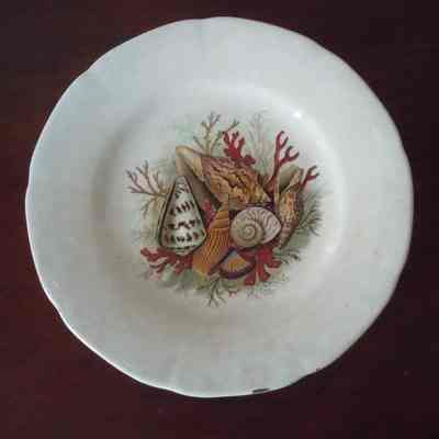 Prob. Prattware, plate, Staffordshire, England, 1860s