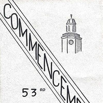1959 RHCS Commencement Program