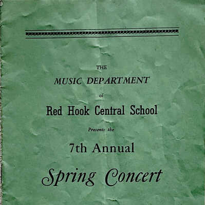 RHCS Spring Concert Program