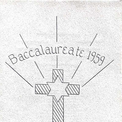 1959 Baccalaureate Program