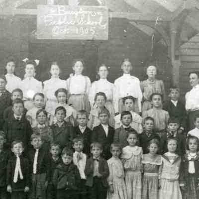 Barrytown School, District # 8, 1905
