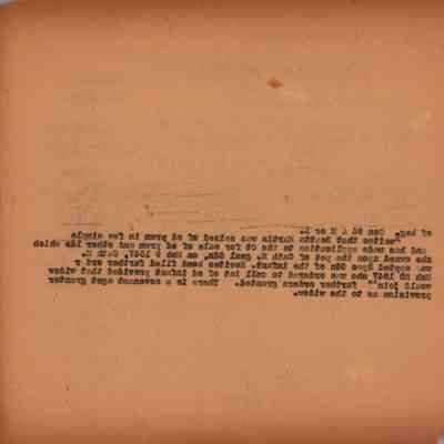 (back of document is reversed type, copied by mistake?)