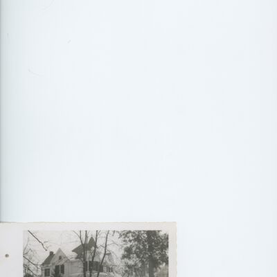 Winter photo of 59 West Market St. 1960