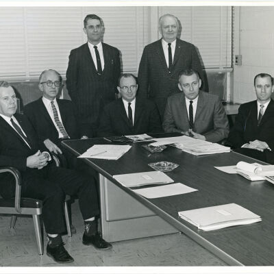 Dr. George F. Michael, Sr. at meeting