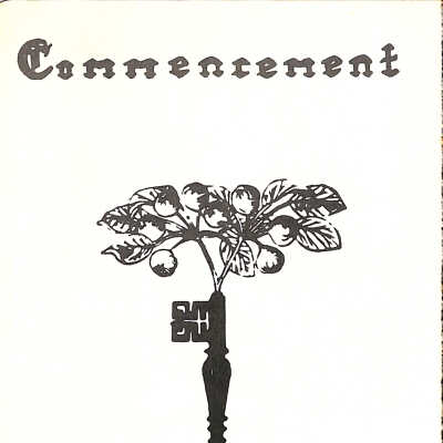1974 RHCS Commencement Program