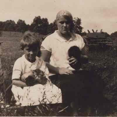 Ruth Fraleigh & ?