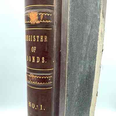 First National Bank Ledger for Water Bonds1915-1919