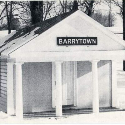Barrytown Post Office, Winter