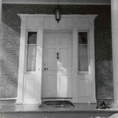 Maizeland - Entrance doorway, detail - 1966