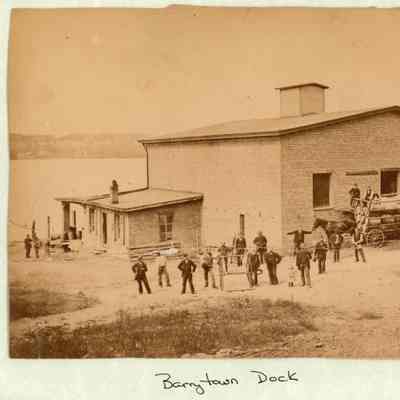 Barrytown dock, late 19th century