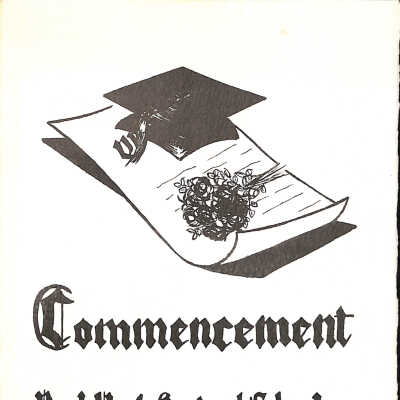 1966 RHCS Commencement Program