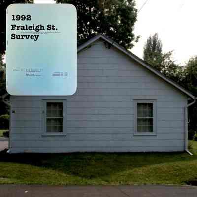 26 Fraleigh St. 1992 Survey