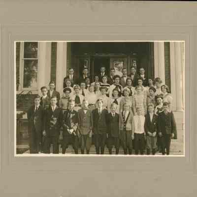 Edwin Lamb Losee, High School Class Photo, Upper Red Hook
