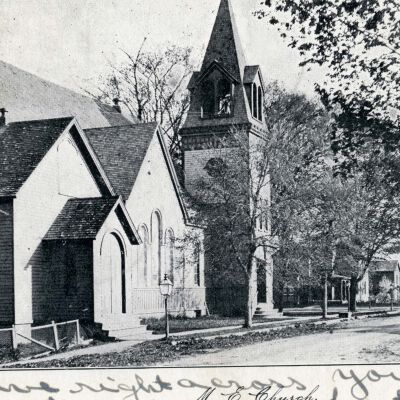 M.E. Church and Parsonage, Red Hook, N.Y.