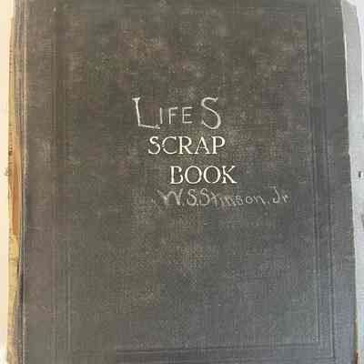 Winfield S. Stinson, Jr.'s Scrapbook about Tivoli's first Boy Scout Troop, 1916-1918