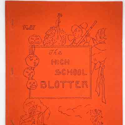1934-1935 v3n1 - 'Blotter' (RHHS Newspaper)