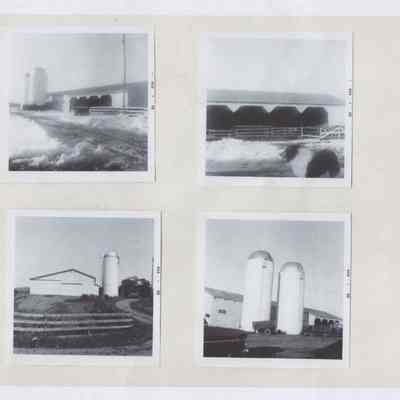 New Linden Farm barn complex, 1965