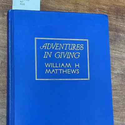 Adventures in giving