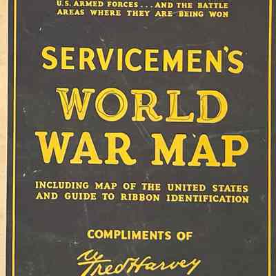 Servicemen's World War Map