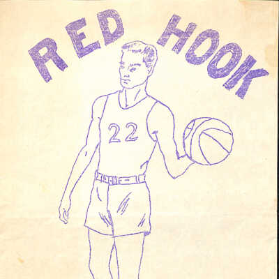 Red Hook Basketball Team Program/Scorecard