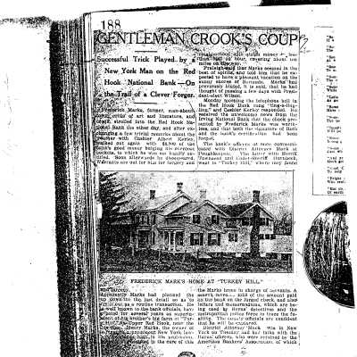 Theft at the Bank Clipping