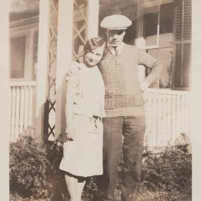 Young Man and Young Woman