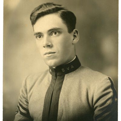 Raymond Griffing in VMI uniform