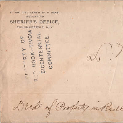 Three Envelopes that contained Hoffman Deeds