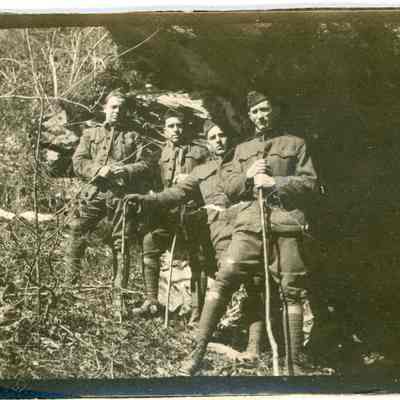 Roland A'Brial and fellow soldiers, World War I