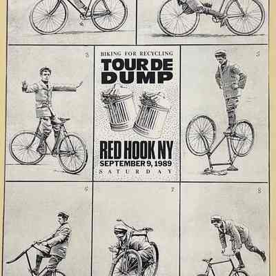 Environmental Event 'Tour de Dump' posters, 1989
