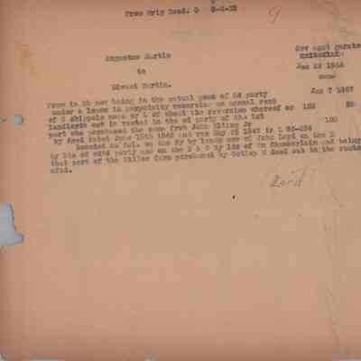 Deed, Augustus Martin to Edward Martin, 1866
