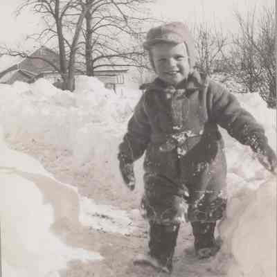 Small boy identified as Billy, 1947