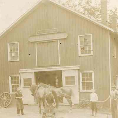 Blacksmith's Shop, Barrytown, NY ca. 1904