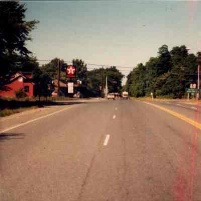 View of Route 9G, 1984