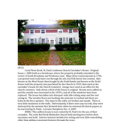 Moul House - Property Summary