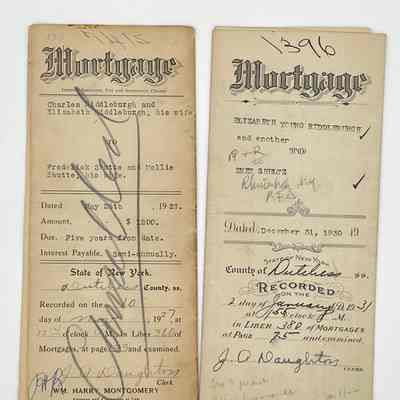 Two Riddleburgh Mortgages