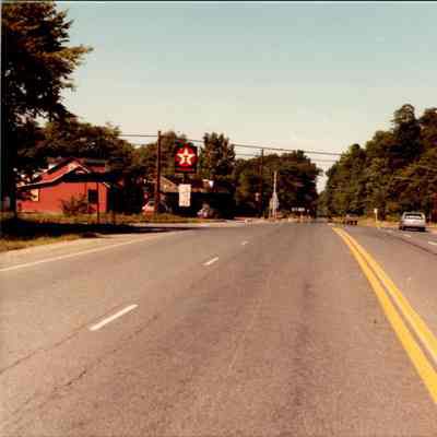 View of Route 9G, 1984