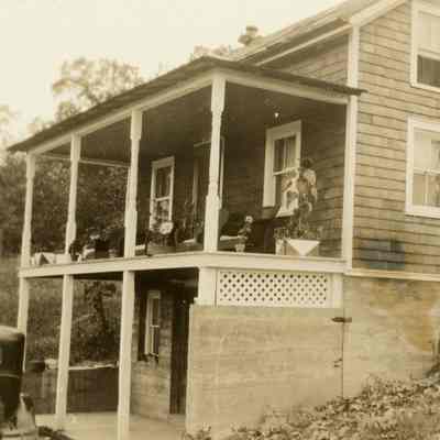M. Doty's childhood house on Norton Road.