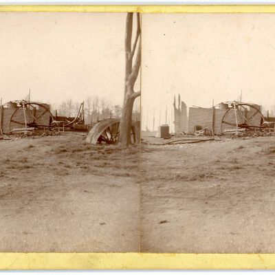 Barrytown Power House ruins, 1908